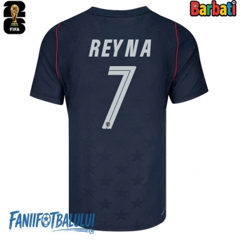 Statele Unite Giovanni Reyna #7 Tricou Fotbal Replică Mondial 2026 Barbati Deplasare